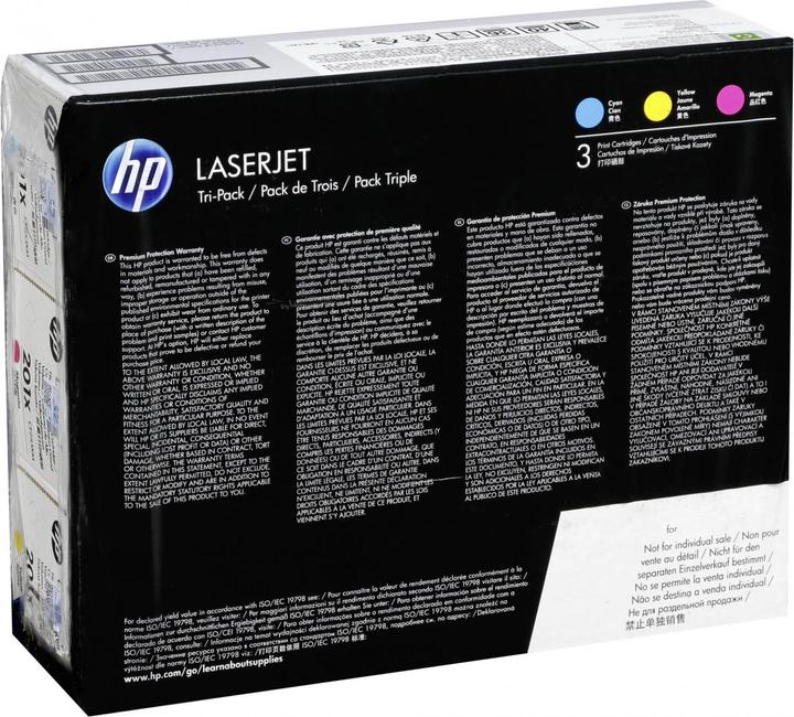 Produktbild HP 201X Tri-Pack (M, C, Y)
