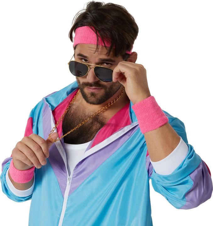 Image du produit tectake Costume pour homme rétro années 80,90 ensemble de survêtement (L)