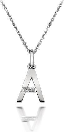 Image du produit Hot Diamonds Collier de lettres en diamant A (Argent 925, 40 - 45 cm)