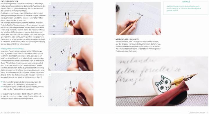 Produktbild Kalligrafie – Alphabete für jeden Anlass (Deutsch, Natascha Safarik, 2020)