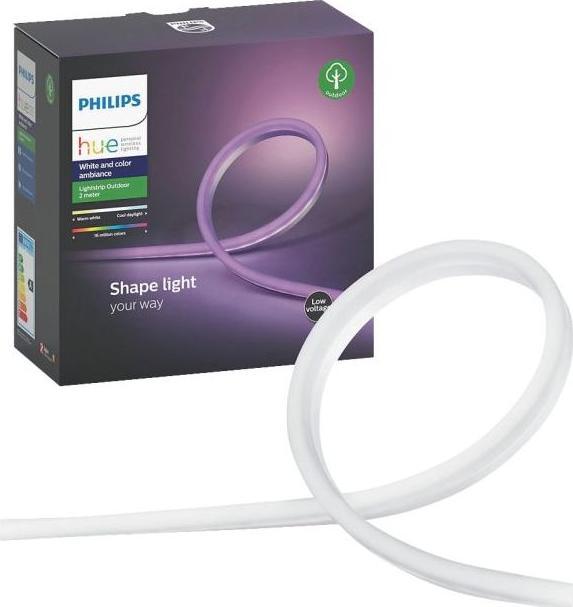 Productafbeelding Philips Hue Hue LED Stripe Lightstrip Buiten (DE Stekker) (Veelkleurig, 200 cm, Buiten)