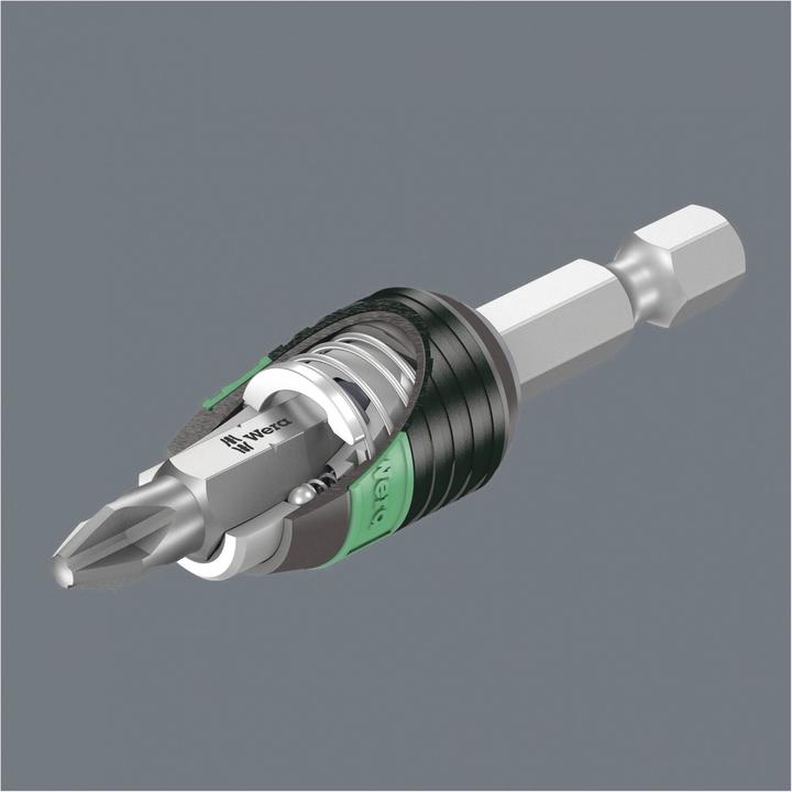 Productafbeelding Wera Bit gezet (Kruis Phillips PH M1, Phillips kruis PH M2, Kruis Pozidriv PZ M1, Kruis Pozidriv PZ M2)