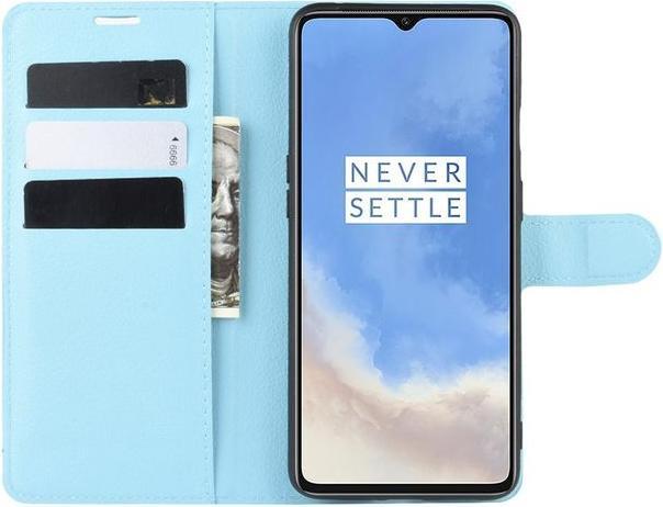 Actual product image MU Classic Litchi Leather Bookcover Series (OnePlus 7T)
