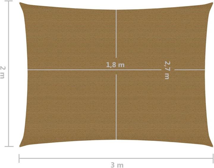 Produktbild VidaXL Sonnensegel (200 x 300 cm)