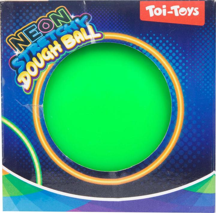 Produktbild Toi-Toys Lustiger Knetball Neon, 10cm