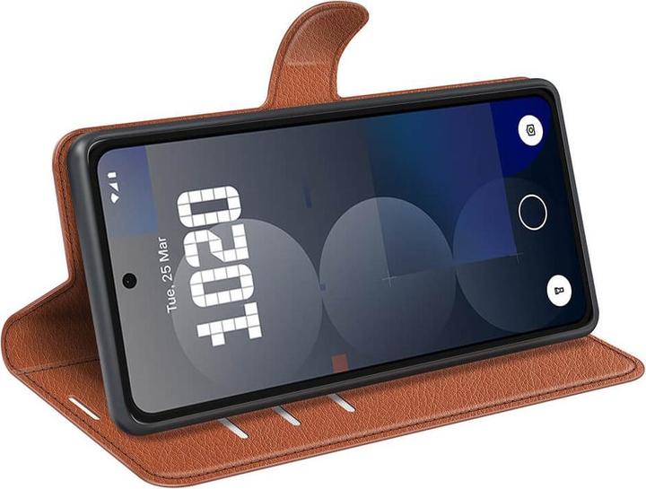 Actual product image Cover-Discount Nothing Phone (3a) Pro - Leder Etui Hülle (Nothing Phone (3a) Pro)