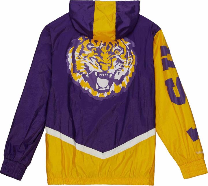 Actual product image Mitchell & Ness Windbreaker Veste Louisiana State (XL)