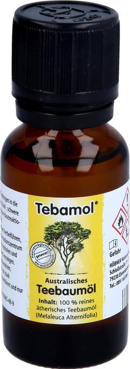 Actual product image Tebamol TEEBAUMOEL, 20 ml oil (Body oil, 20 ml)