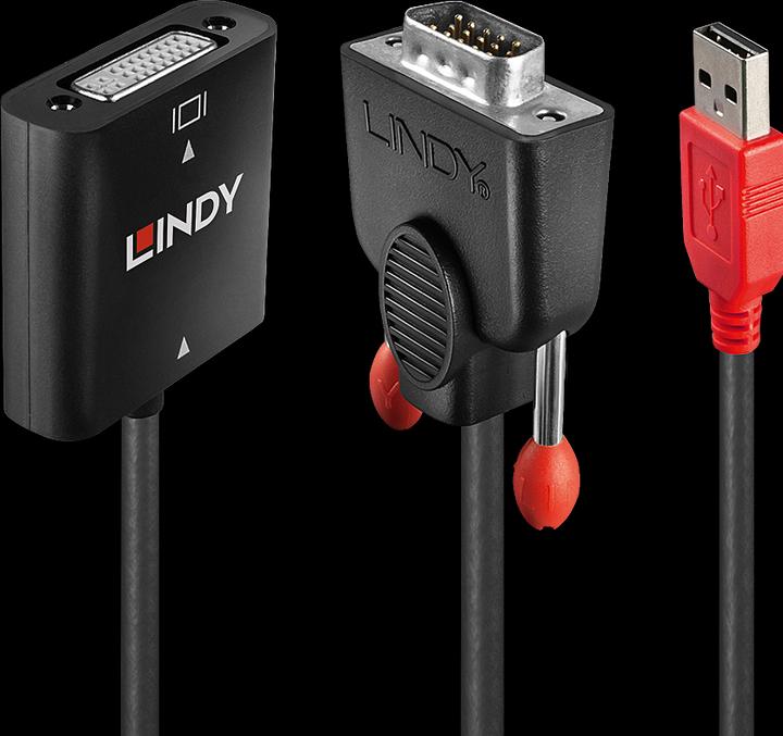 Produktbild Lindy Video Adapter VGA-DVI (0.20 m, DVI)