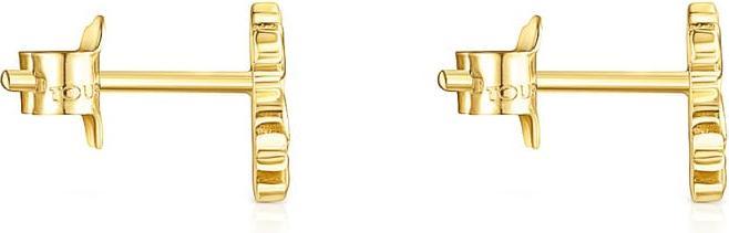 Produktbild Tous Flattering gold earrings with real pearl and teddy bear 611003200 (Gold)