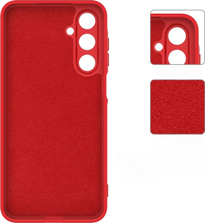 Actual product image Cover-Discount Silicone rubber cover (Samsung Galaxy A16 5G)