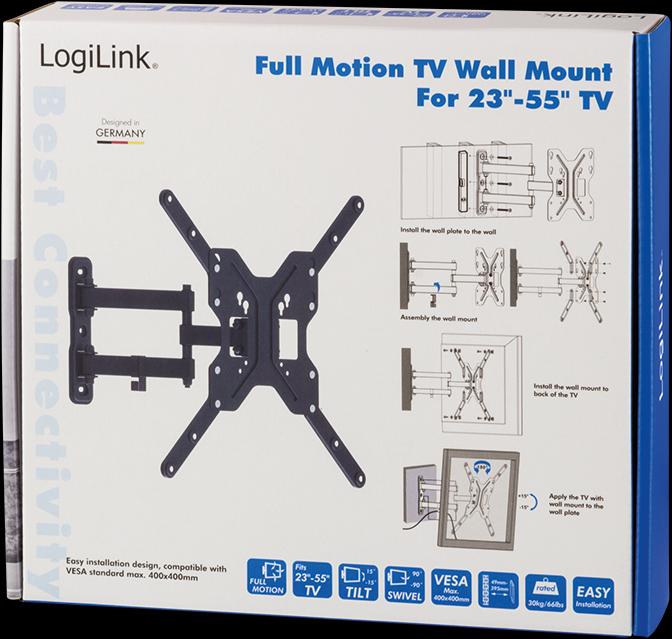 Image du produit LogiLink BP0016 (Mur, 55", 30 kg)