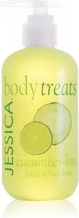 Actual product image Jessica Hand & Body Bath Treasure Cucumber-Lime (251 ml)