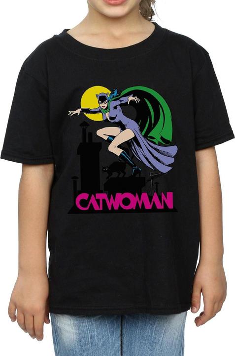 Immagine prodotto Catwoman Text Logo Maglietta Ragazze (116)