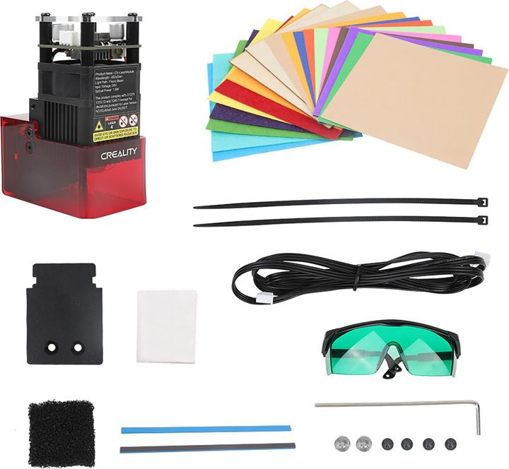 Actual product image Creality Ender 3 S1/S1 Pro CV Laser Module 24V 1.6W (Accessories)