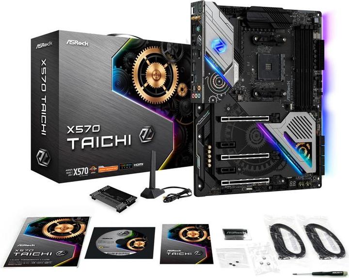 Actual product image AsRock X570 Taichi (AM4, AMD X570, ATX)