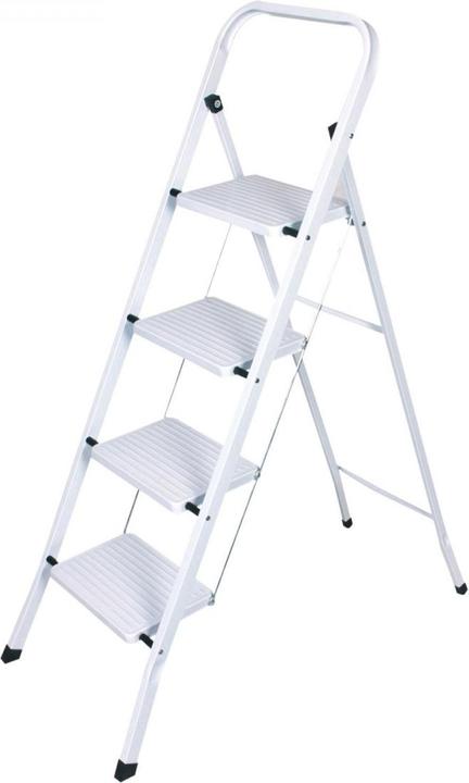 Actual product image Dema Stahl Haushaltsleiter Klapptritt 4 Stufen (Stile, 141 cm)