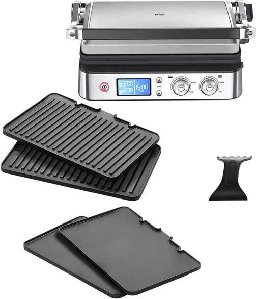Immagine prodotto Braun MultiGrill 9 CG9043 srebrno-czarny