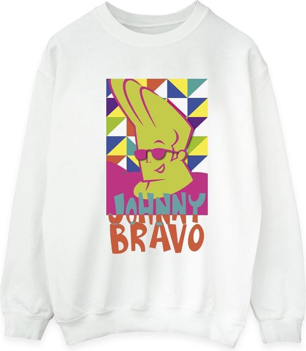 Produktbild Johnny Bravo Multi Triangles Pop Art Sweatshirt (L)