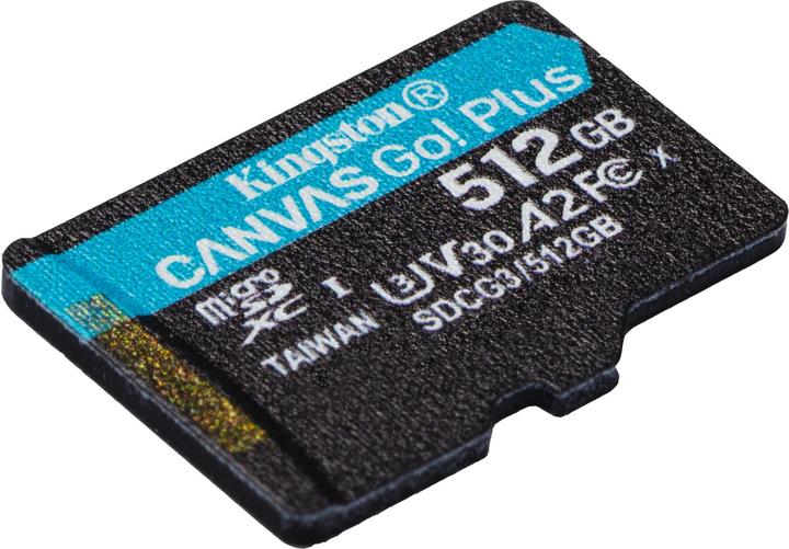 Produktbild Kingston Canvas Go Plus (512 GB, microSDXC, U3, UHS-I)