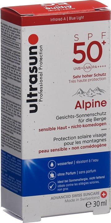 Immagine prodotto Ultrasun Alpino SPF50+ (Crema solare viso, SPF 50+, 30 ml, 50 g)