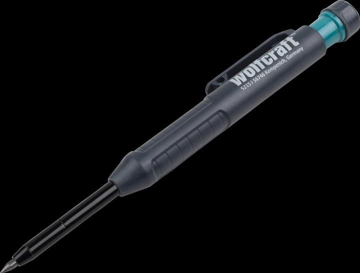 Produktbild wolfcraft Tieflochmarker zum Anzeichnen (Anthrazit, Türkis, 1 x)