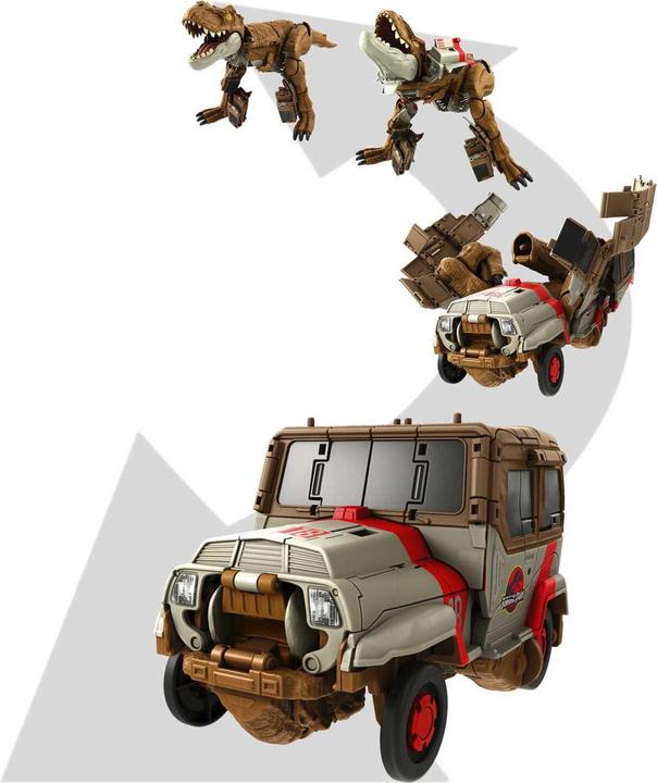 Image du produit Jurassic World Fierce Changers™ Chase 'N Roar Tyrannosaurus Rex