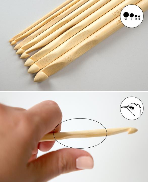 Produktbild Lalana Häkelnadel 4 / 3 mm, 2 Stück