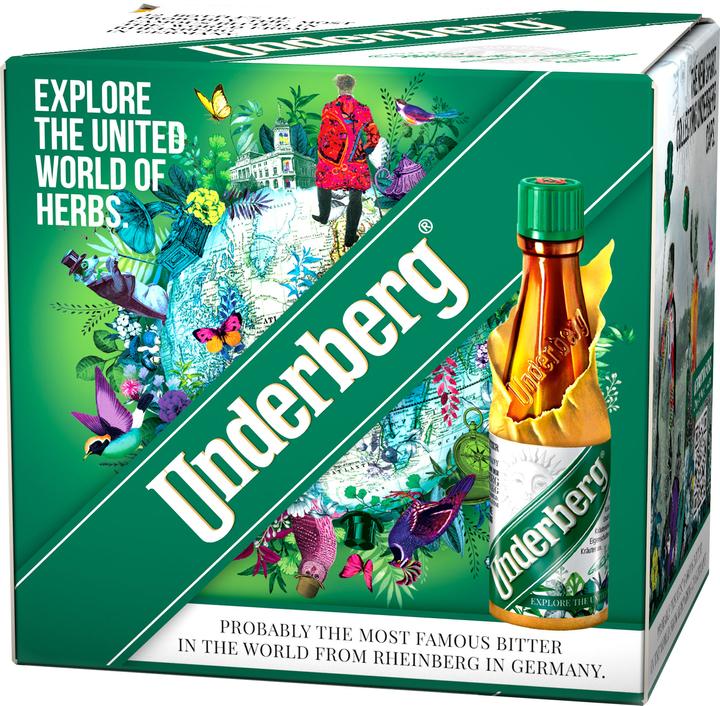 Produktbild Underberg Kräuterbitter 12 x 2cl (18 Jahre, 44 %, Deutschland, 12 x 2 cl, Bitter)