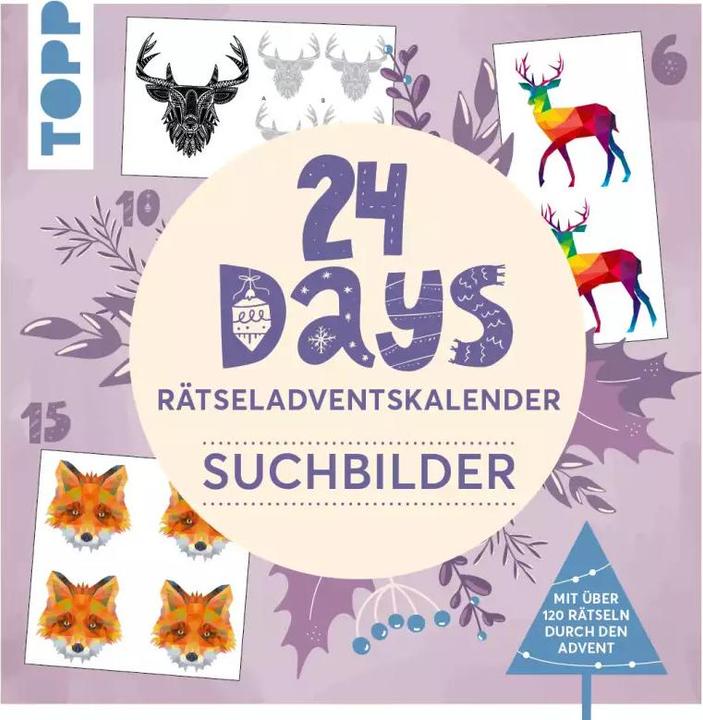 Actual product image 24 DAYS RÄTSELADVENTSKALENDER - Thriller