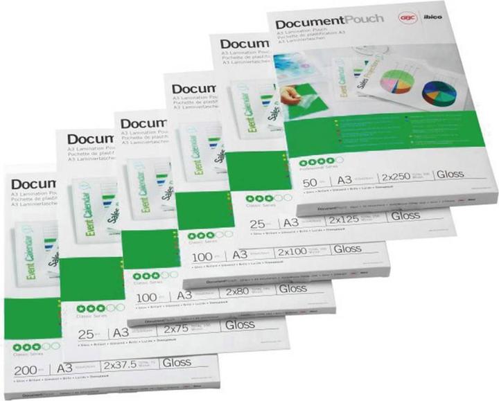 Immagine prodotto GBC Film di laminazione (A4, 100 Pezzo/i, 80 µm)