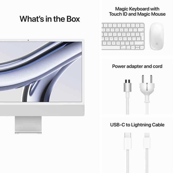 Immagine prodotto Apple iMac 2023 (M3, 8 GB, 512 GB)