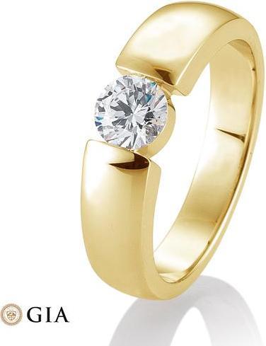 Produktbild Breuning Ring Spann 0,40-0,60 ct. (49, 750/18 K Gold)