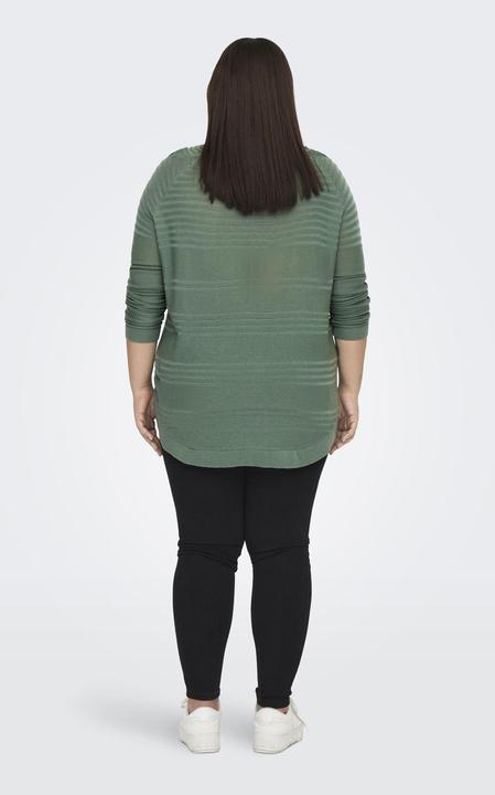 Produktbild Only Curvy gemusterter Strickpullover (54, XL)