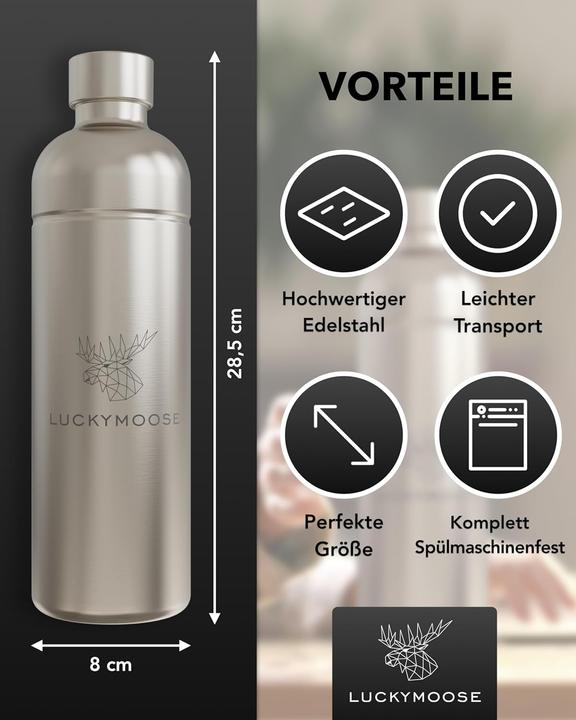 Produktbild Luckymoose Infinity Flasche