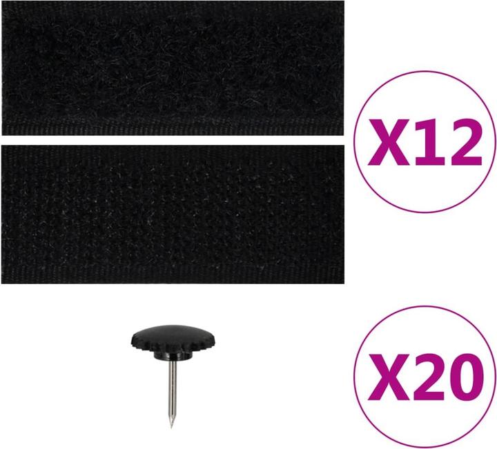 Produktbild VidaXL Insektenschutz Vorhang (220 x 220 cm)
