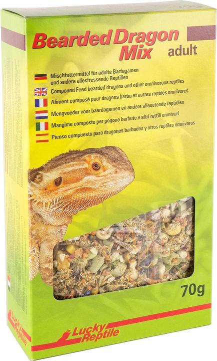 Produktbild Lucky Reptile Alleinfutter Bearded Dragon Mix Adult, 70 g (1 x, 0.10 kg)