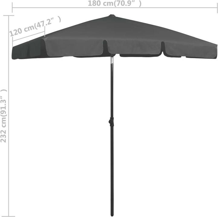 Produktbild VidaXL Otto (1.20 m)
