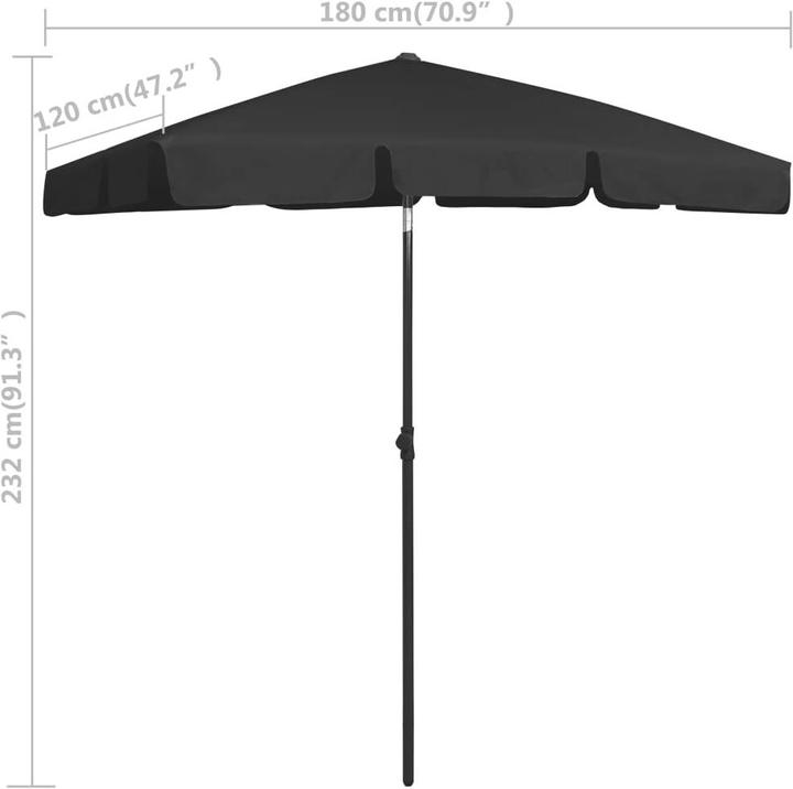Produktbild VidaXL Otto (1.20 m)