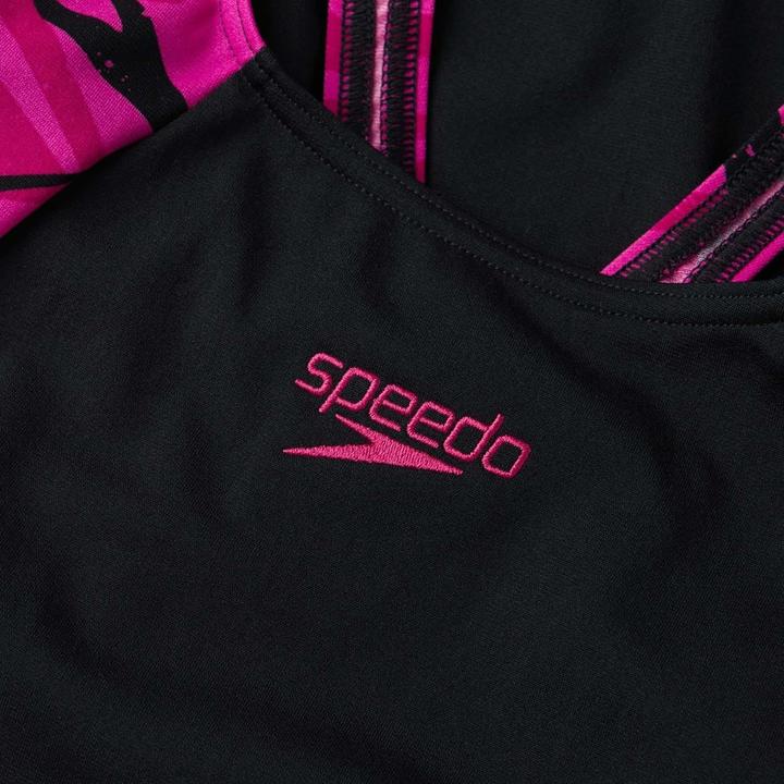 Actual product image Speedo Womens/Ladies Hyperboom Splice Muscleback One Piece Swimsuit (34 D)