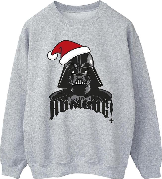 Actual product image Star Wars Mens Episode IV: A New Hope Darth Vader Humbug Sweatshirt (M)