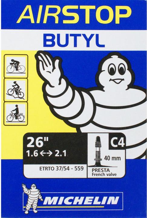 Image du produit Michelin Airstop C4 (Presta (SV), 26", 40 mm)