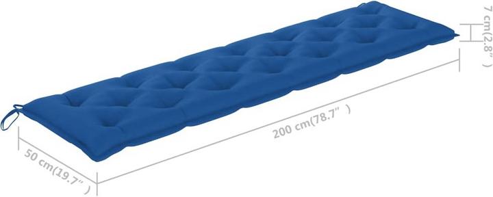 Actual product image VidaXL Paride (200 x 50 x 7 cm)