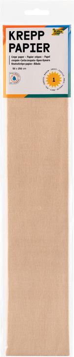 Actual product image Folia Crepe paper in layers brown 32 gsm 1 pc. (22 g/m², 1 x)