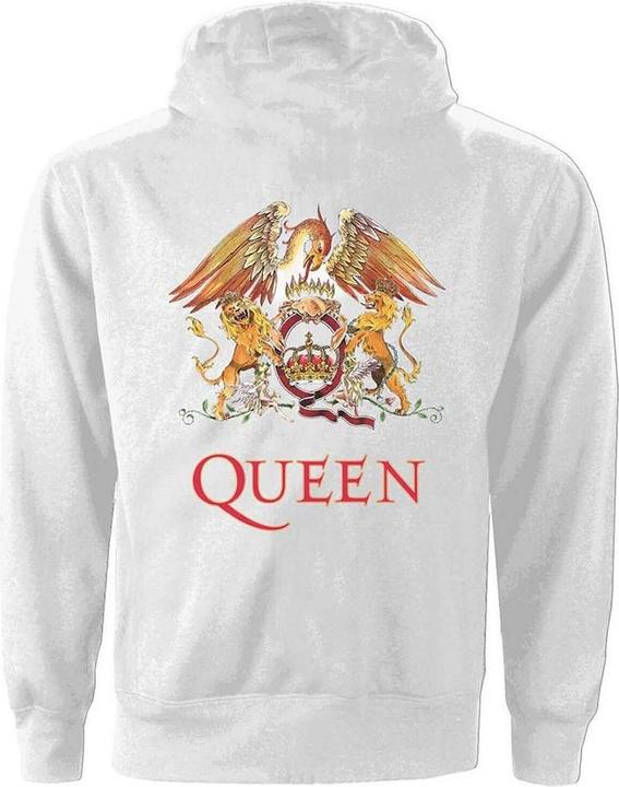 Actual product image Queen Womens/Ladies Classic Crest Full Zip Hoodie (M)