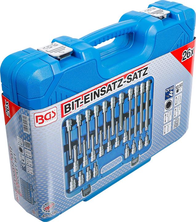 Produktbild BGS Bit-Einsatz-Satz (12,5 mm)