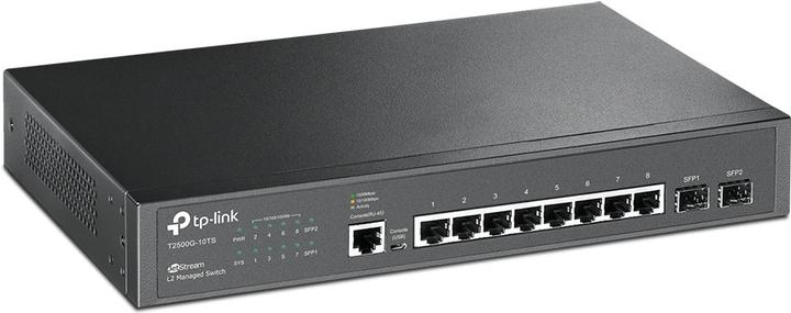 Produktbild TP-Link JETSTREAM - 10-Port Pure-Gigabit Managed Switch (10 Ports)