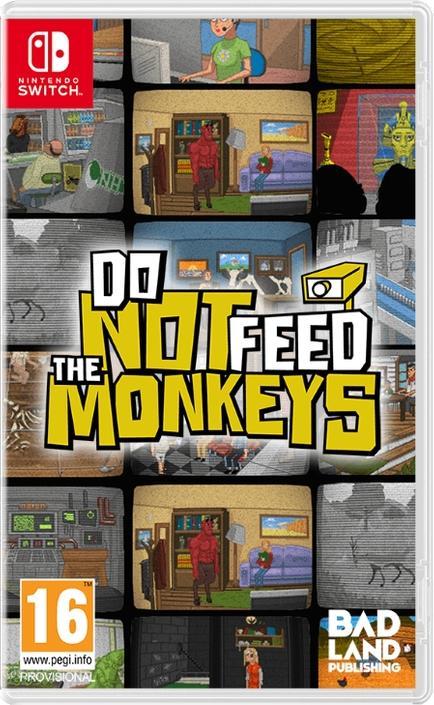 Badland Games Do not Feed the Monkeys (Switch, Switch Lite, Switch OLED)
