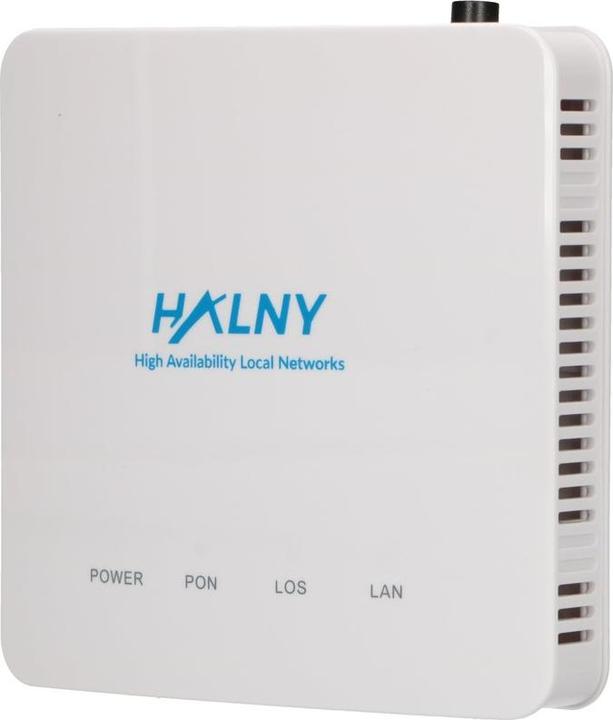 Actual product image Halny HL-1GE GPON ONT B+ SC/APC, LAN 1X10/100/1000 BRIDGE (SFU) MODE AND ROUTER/NAT (HGU) MODE