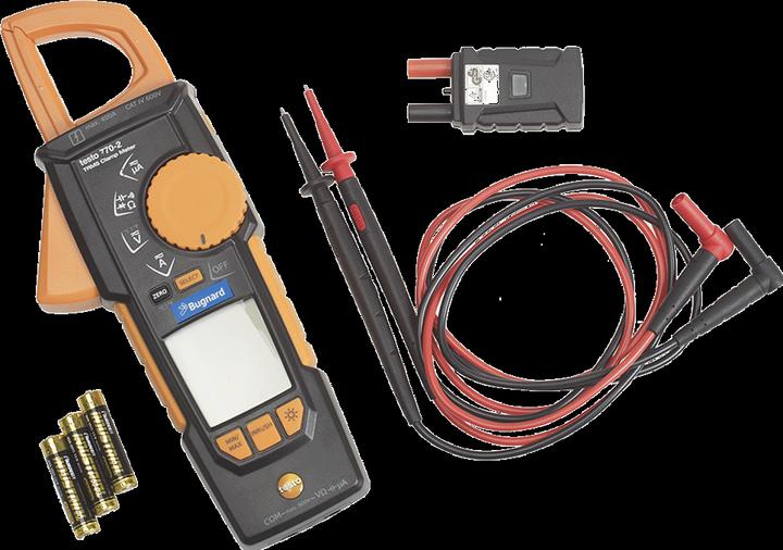 Actual product image Testo Current clamp, hand multimeter di (CAT III 1000V, CAT IV 600V)